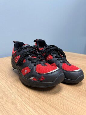 Chung Shi Stafild Balance Walking Red Black Shoe Sneakers